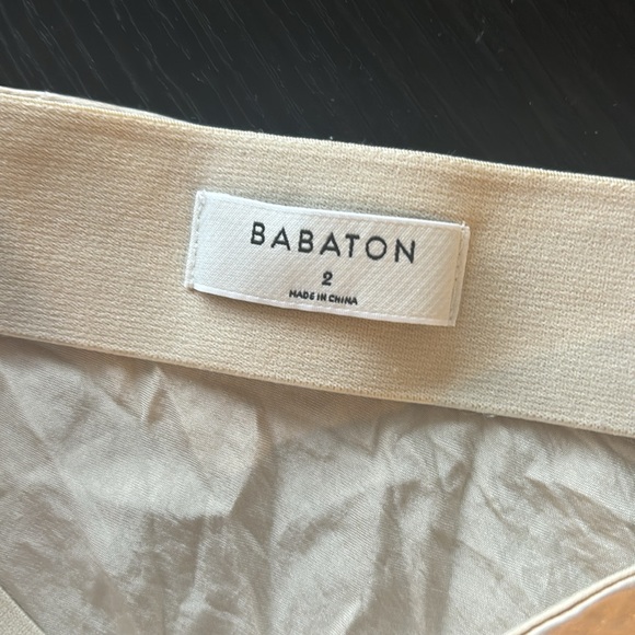 Babaton silk slip skirt - Picture 3 of 3